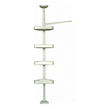 Organizador Banheiro Suporte Prateleira Cantoneira Rack Foto  mini 1