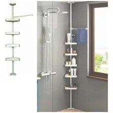 Organizador Banheiro Suporte Prateleira Cantoneira Rack Foto mini  3