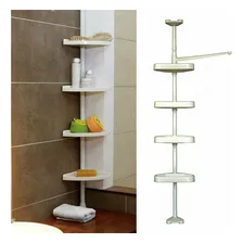 Organizador Banheiro Suporte Prateleira Cantoneira Rack Foto mini  2