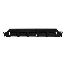 Organizador Cabos Max Eletron 19 1u X 50mm Cor Preto Foto  mini 1