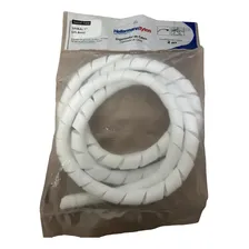 Organizador Cabos Spiral 1pol 25mm Branco Hellermann - 2mts Foto  mini 1