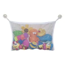 Organizador Cesto Saco Porta Brinquedos Banho Banheiro Bebe Foto mini 3