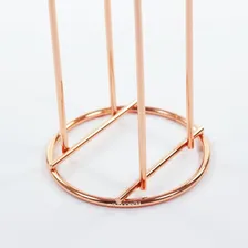 Organizador Copos Descartáveis 200ml Rosé Gold Bancada Foto mini 2