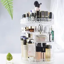 Organizador Cosméticos 3 Andares Acrílico Giratório 360 Foto mini  3
