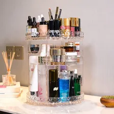 Organizador Cosméticos 3 Andares Acrílico Giratório 360 Foto mini  2