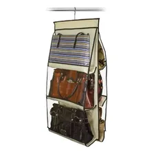 Organizador De Bolsas Para Guarda Roupa Cabide Com 6 Lugares Foto mini 1