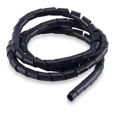 Organizador De Cabos Force Line 3m 20mm Preto - Forceline Foto mini 1