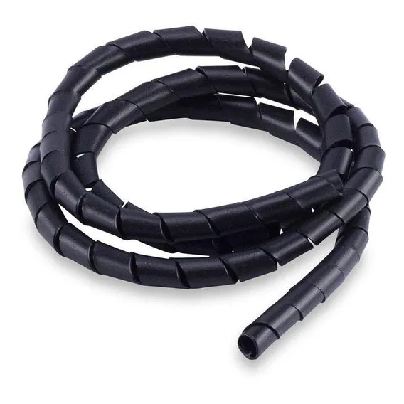 Organizador De Cabos Force Line 3m 20mm Preto - Forceline Foto 1