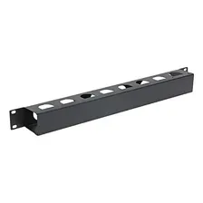 Organizador De Cabos Horizontal Fechado Guia 1u P/ Racks 19 Foto mini 4