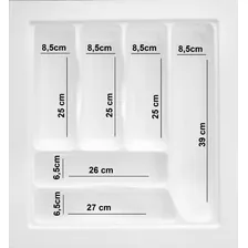 Organizador De Gavetas Divisórias Para Talher  Dt 07 Foto mini  3