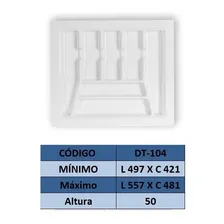 Organizador De Gavetas Divisórias Para Talher Dt 104 Foto mini 4