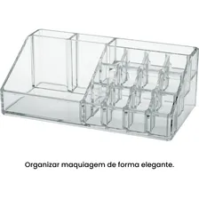 Organizador De Maquiagem Necessarie Batom Base Pincel Foto mini 4