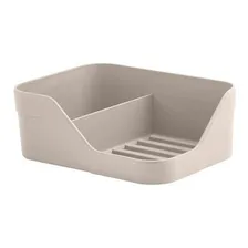 Organizador De Pia E Cozinha Duplo Top Trium Ou Martiplast Cor Bege Foto mini 1