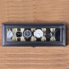 Organizador de rel贸gios Deluxe, 6 rel贸gios Foto mini 4