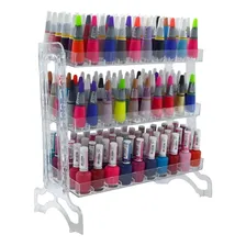 Organizador Expositor Display E Porta Esmaltes Inquebrável Cor Transparente Foto mini 2