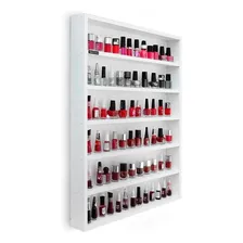 Organizador Expositor Prateleira Esmalte P/ Salão De Beleza Foto  mini 1