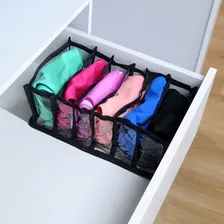 Organizador Gaveta Biquínis Tops Sungas Transp Viés Preto Foto mini  3