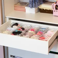 Organizador Gaveta Colmeia Branco C/10 Separadores Kit 3 Un Foto mini 4