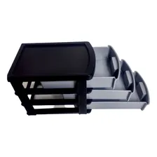 Organizador Gaveteiro Multiuso 3 Gavetas Plástico 7030 C/ 1 Foto mini 3