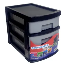 Organizador Gaveteiro Multiuso 3 Gavetas Plástico 7030 C/ 1 Foto mini 1