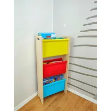 Organizador Infantil, Guarda Brinquedos E Livros Montessori Foto mini 3