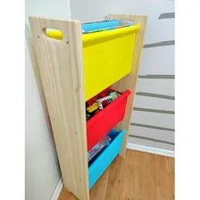 Organizador Infantil, Guarda Brinquedos E Livros Montessori Foto mini 2