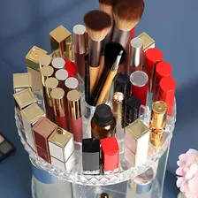 Organizador Maquiagem Acrilico Giratorio Suporte Cosmetico Foto mini 4