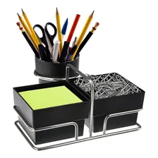Organizador Mesa Escritorio Triplo Luxo Alto Padrao Foto mini 1