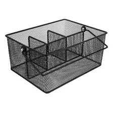 Organizador Porta Acess贸rios 4 Divis贸rias Com Al莽a Aramado Foto mini 1