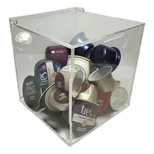 Organizador Porta Capsula Café Caixa De Acrilico Dolce Gusto Cor Transparente Foto mini 3
