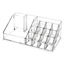 Organizador Porta Maquiagem Pincel Batom AcrÃlico 3 Gavetas Foto mini 4