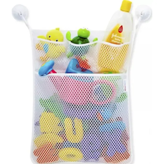 Organizador Saco De Brinquedos Banheiro - Banho Do Bebê Foto 1