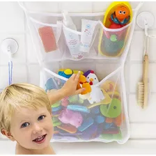 Organizador Saco De Brinquedos Banheiro - Banho Do Bebê Foto mini  3
