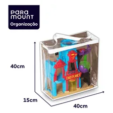 Organizador Saco Organizador Brinquedos Zíper 40x15x40cm Foto mini 4
