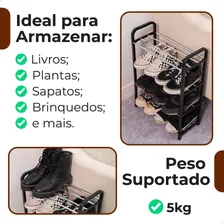 Organizador / Sapateira Desmontavel Plastico / Metal 4 Foto mini 4