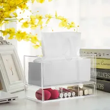 Organizadora Porta Lenços De Papel E Make Com Gaveta Foto mini  3