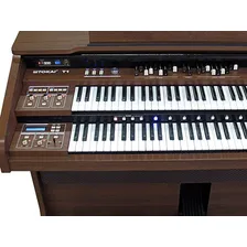 Órgão Eletrônico Tokai T1 Litúrgico Com Drawbar Marrom Bivolt Foto mini 2