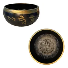 Orin Sino Tigela Tibetana 7 Metais Sagrados - Preta 9cm Foto mini 3