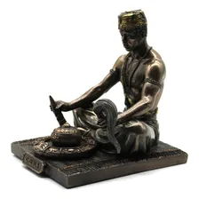 Orixá Orunla-ifá Orunmila Orula Umbanda Candomblé Veronese Cor Bronzeado Foto mini 3