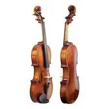 Orquezz Violino Stradvarius copy à mão 4/4 verniz à óleo Brown 4/4 Foto mini  3