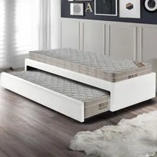 Ortobom Bicama Box com Colchão 199x99cm solteiro branco Foto mini  3