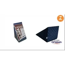 Ortobom Suave Encosto Apoio de Pernas 55x40cm cinza triangular Foto mini 3