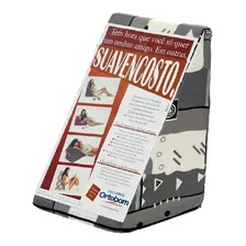 Ortobom Suave Encosto Apoio de Pernas 55x40cm cinza triangular Foto mini 2