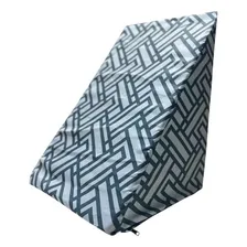 Ortobom Suave Encosto Apoio de Pernas 55x40cm cinza triangular Foto mini 1