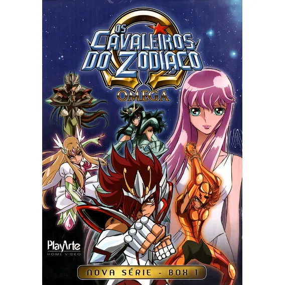 Os Cavaleiros Do Zodíaco - Omega - Box 1 - Box Com 3 Dvds Foto 1