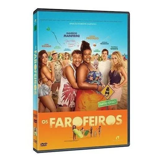 Os Farofeiros 1 * Aline Riscado * Danielle Winits * Dvd Novo Foto 1