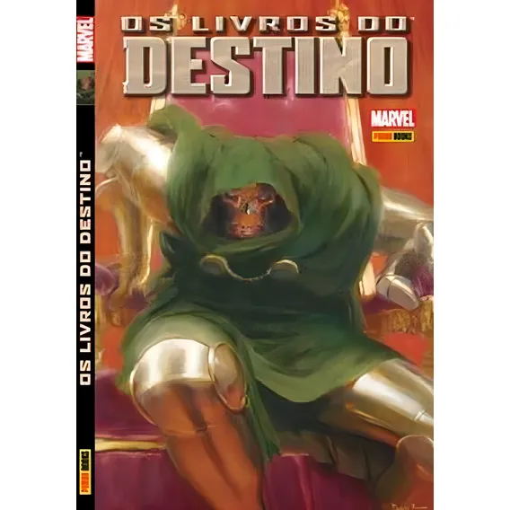 Os Livros do Destino, de Brubaker, Ed. Editorial Panini Brasil LTDA, capa dura em português, 2017 Foto 1