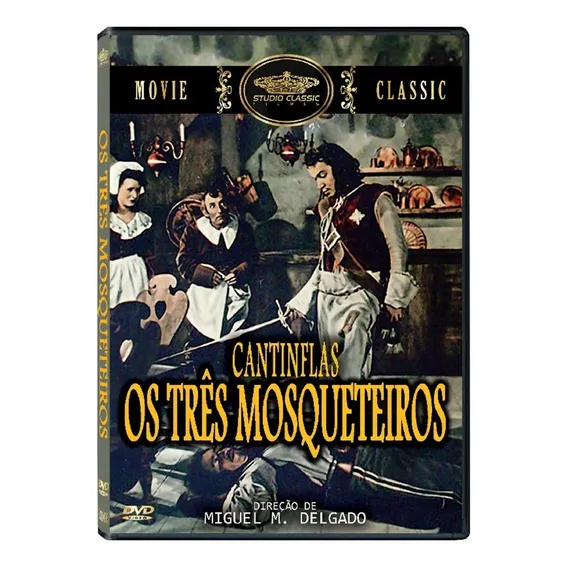 Os Três Mosqueteiros - Dvd - Cantinflas - Ángel Garasa Foto 1