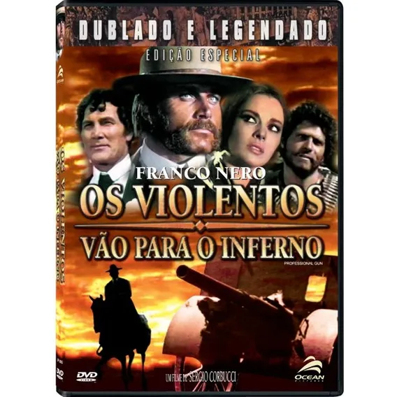 Os Violentos Vão Para O Inferno - Dvd - Franco Nero Foto 1