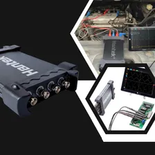 Osciloscópio Automotivo Blutu 4 Ch 70 Mhz Hantek 6074be Foto mini 4